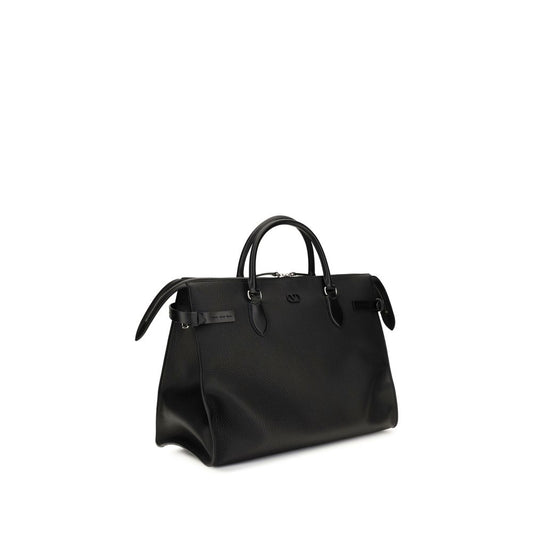 Black Calf Leather Bos Taurus Shoulder Bag