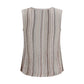 Multicolor Rayon Sleeveles T-Shirt