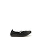 Black Calf Leather Bos Taurus Ballet Flats