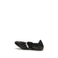 Black Calf Leather Bos Taurus Ballet Flats