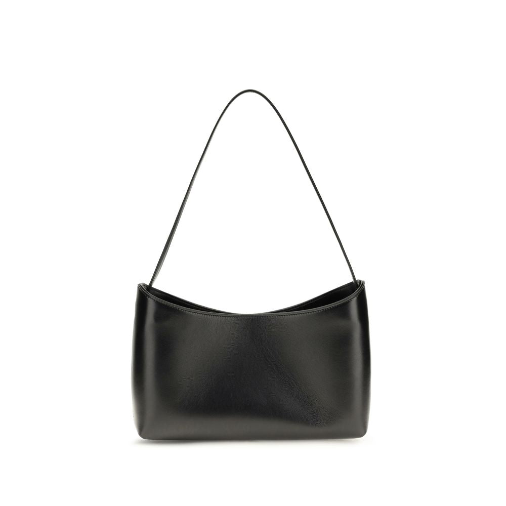 Black Calf Leather Bos Taurus Shoulder Bag