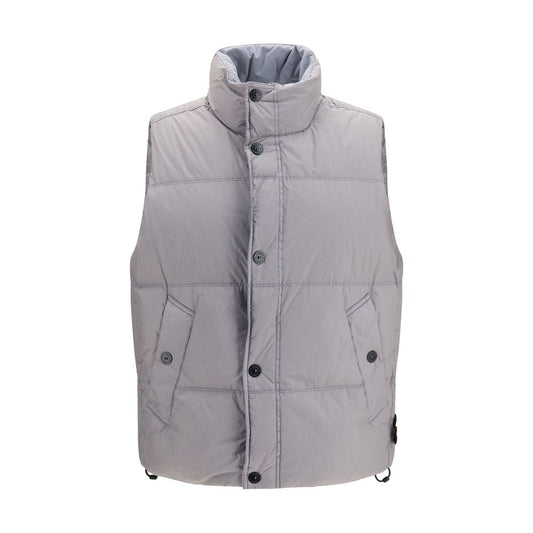 Gray Goose Down Full-Length Jacket