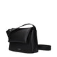 Black Leather Crossbody Bag
