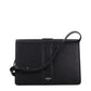 Black Leather Crossbody Bag