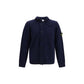 Blue Cotton Cardigan