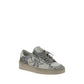 Gray Calf Leather Bos Taurus Low Top Sneakers