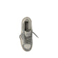 Gray Calf Leather Bos Taurus Low Top Sneakers