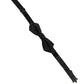 Men Black 100% Silk Adjustable Neck Papillon Bow Tie