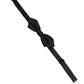 Men Black 100% Silk Adjustable Neck Papillon Bow Tie