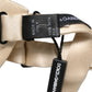 Men Beige 100% Silk Adjustable Neck Papillon Bow Tie