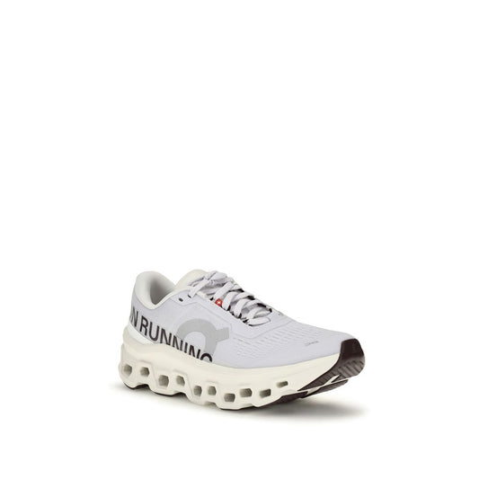 Purple Recycled Polyester Athletic Sneakers
