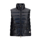 Black Polyamide Sleeveless Jacket