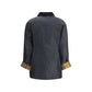 Blue Cotton Shell Jacket