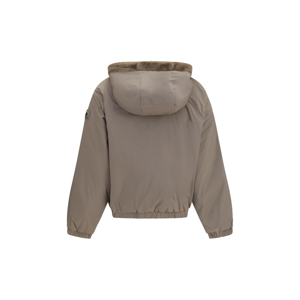 Brown Faux Fur Sweatshirt