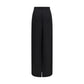 Black Wool Oves Aries Long Skirt