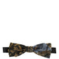 Men Multicolor Jacquard Adjustable Neck Bow Tie