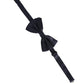 Dark Blue 100% Silk Adjustable Neck Papillon Bow Tie