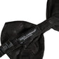 Men Black Patterned Adjustable Neck Papillon Bow Tie