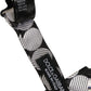 Men Black Silver Circles Adjustable Neck Papillon Bow Tie