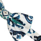 Men White Sicilian Silk Adjustable Neck Papillon Bow Tie