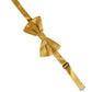 Men Yellow 100% Silk Adjustable Neck Papillon Bow Tie