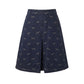 Blue Cotton Women Skirt