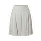 Beige Viscose Women Skirt