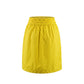 Yellow Polyamide Women Skirt