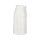White Viscose Women Skirt