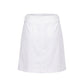 White Viscose Women Skirt