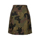 Black Cotton Women Skirt