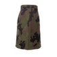 Black Cotton Women Skirt