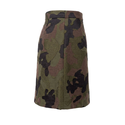 Black Cotton Women Skirt