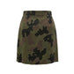 Black Cotton Women Skirt