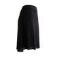 Black Viscose Women Skirt