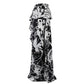 Black Polyester Women Skirt