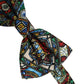 Men Multicolor Sicilian Adjustable Neck Papillon Bow Tie