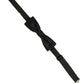 Men Black 100% Silk Adjustable Neck Papillon Bow Tie