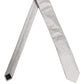 Men Gray 100% Silk Textured Adjustable Tied Necktie Tie