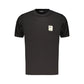 Black Cotton Men's T-Shirt