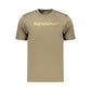 Green Cotton Men's T-Shirt
