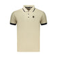 Beige Cotton Men's Polo