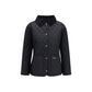 Blue Polyamide Shell Jacket