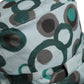 Teal Cotton Big Polka Dot Pattern Bucket Hat