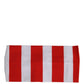 Red White Stripes Nylon Head Wrap One Size Headband