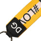 Multicolor Logo Polyester Brass Holder Keychain Keyring