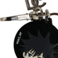 Black Fushiguro Megumi Charm Metal Keychain Keyring