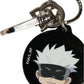 Black Kaisen Satoru Gojo Charm Metal Keychain Keyring