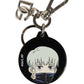 Black Kaisen Toge Inumaki Charm Metal Keychain Keyring