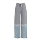 Multicolor Cotton Casual Pants